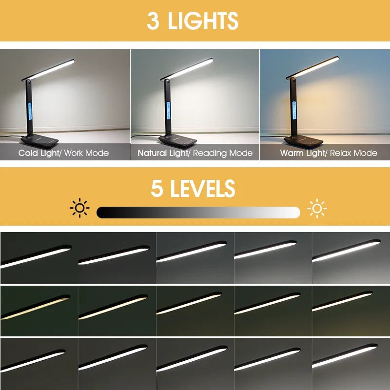 LAOPAO LED Desk Lamp & Wireless Charging