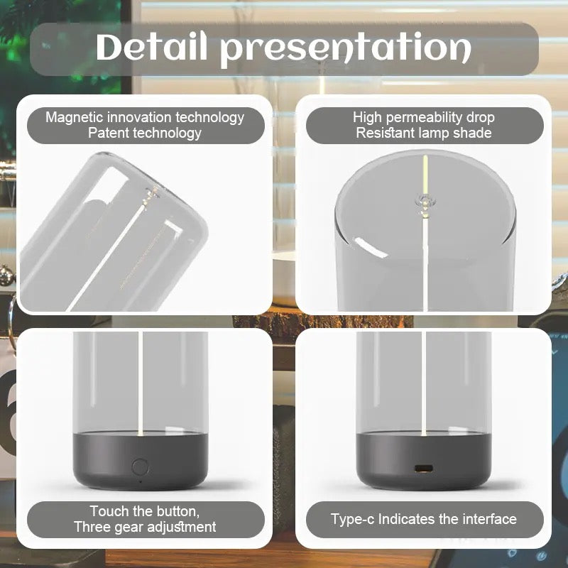 PrimeDesk Depot’s Magnetic Ambient Light For Office & Table Nightlight