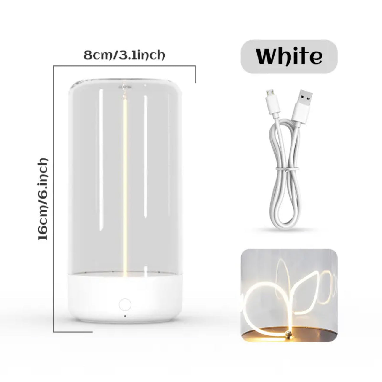 PrimeDesk Depot’s Magnetic Ambient Light For Office & Table Nightlight