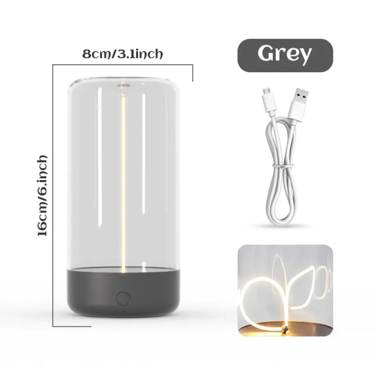 PrimeDesk Depot’s Magnetic Ambient Light For Office & Table Nightlight