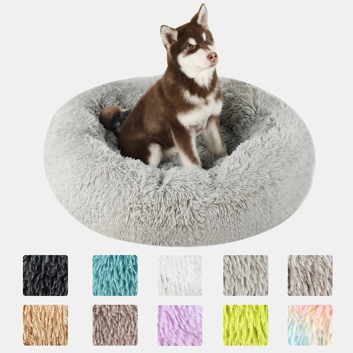 Comfortable Donut Cuddler bed