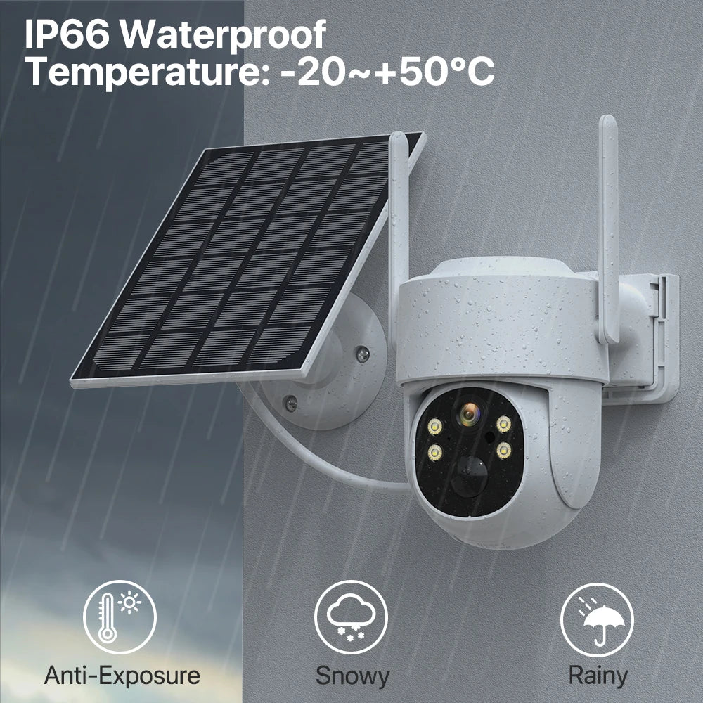 Smart Wireless Solar Security Camera