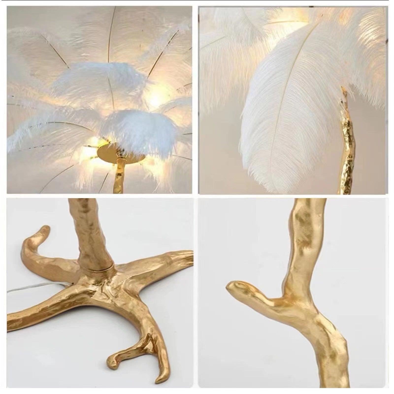 Feather Floor Lamp