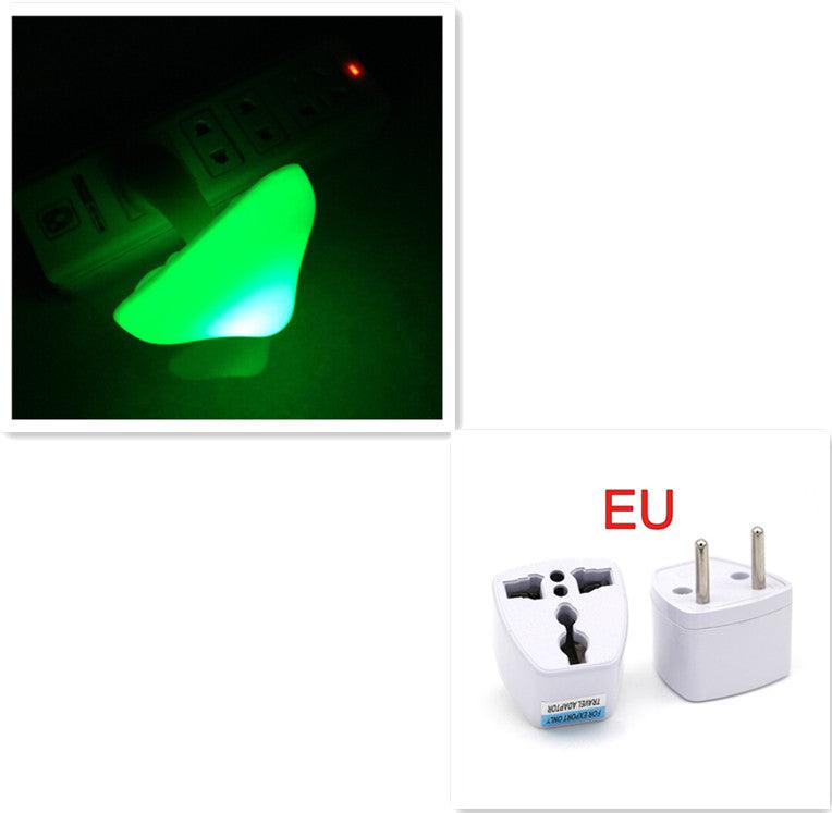 Mushroom LED Night Light with Light-Control Sensor