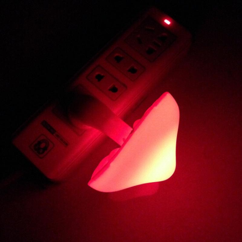 Mushroom LED Night Light with Light-Control Sensor