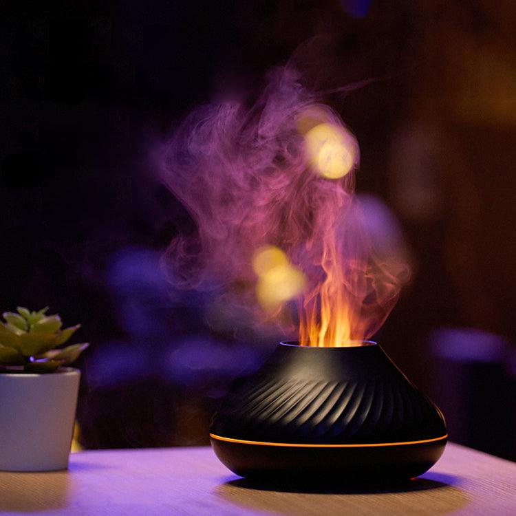 RGB Flame Aroma Diffuser and Humidifier