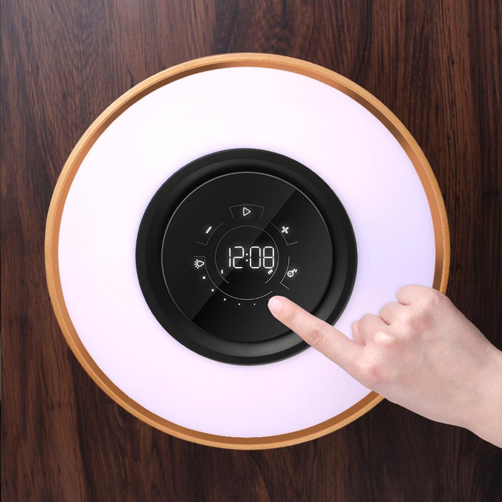 Wireless Charging Bluetooth Speaker Bed Lamp
