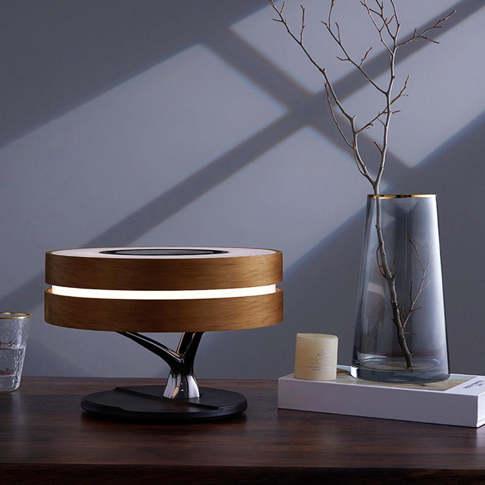 Wireless Charging Bluetooth Speaker Bed Lamp